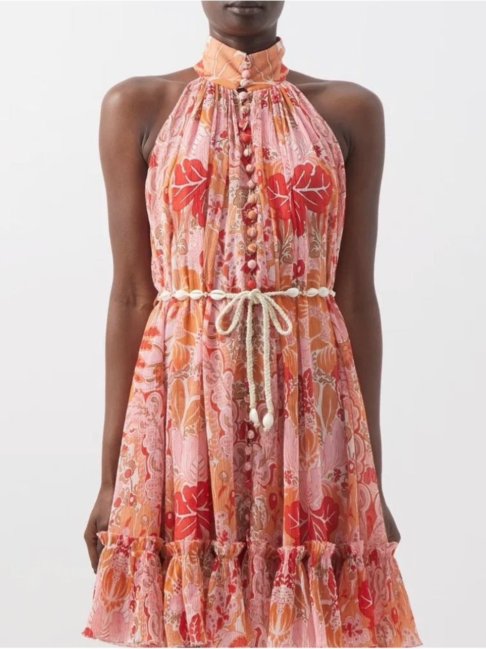 Zimmerman “Violet” Dress in Coral ⭐️BNWOT⭐️